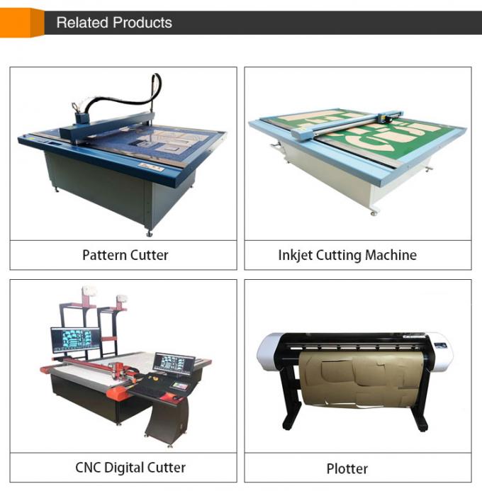 220V 50Hz Vertikal Inkjet Cutting Plotter Garment Pattern CAD Inkjet Plotter Cutter 9
