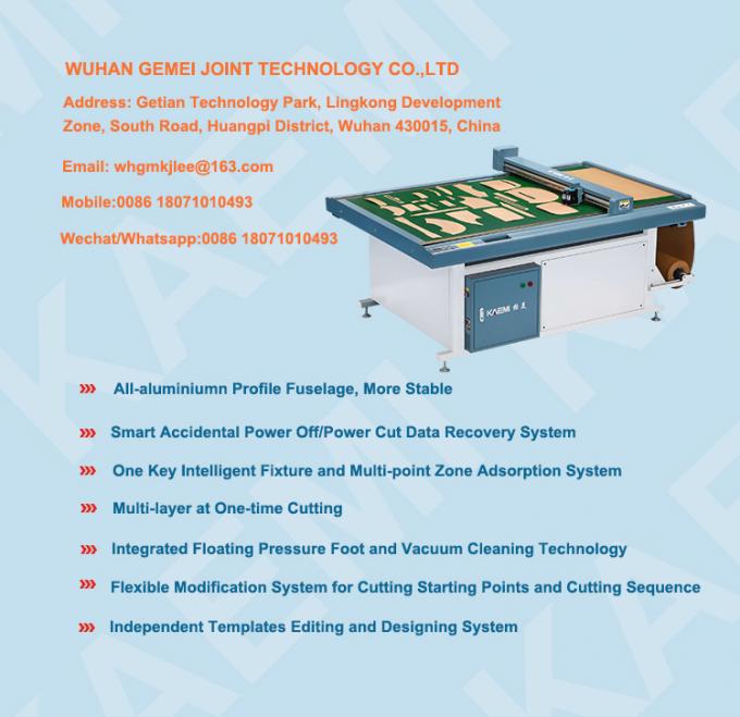 Inkjet CAD Cutter Plotter Machine Untuk Tas Sepatu Pakaian Kain Pola Kertas 1