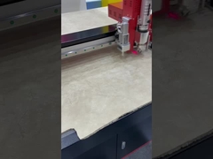 Single Ply Digital Cnc Mesin Pemotong Tekstil Dengan Sistem Makan Kontinyu