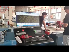 1625 Kulit busa Cnc Mesin pemotong tekstil Dengan pisau bundar kekuatan besar